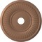 Ekena Millwork Berkshire Thermoformed PVC Ceiling Medallion Fits Canopies up to 10 1/8-in., Aged Copper CMP22BECAC - alternate 1